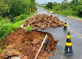 DER reforça monitoramento e serviços de recuperação de rodovias estaduais durante período chuvoso