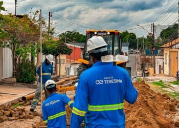 Obras de esgoto avançam e garantem mais qualidade de vida para a população teresinense