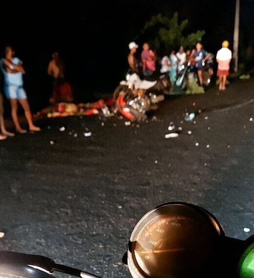 Dois motociclistas morrem em acidente no Buriti Alegre, em União