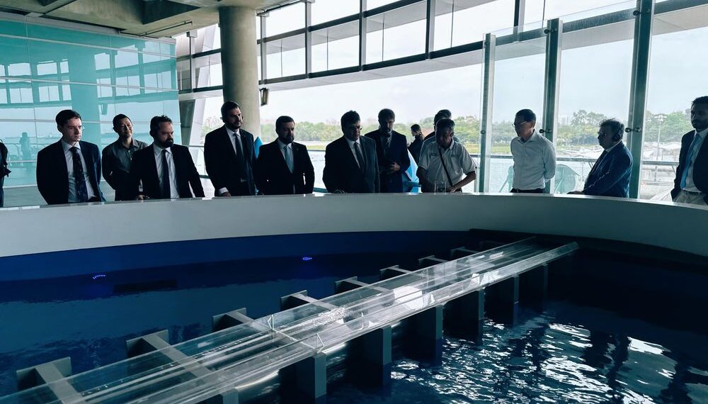 Em Singapura, governador conhece experiências de abastecimento e uso sustentável de água