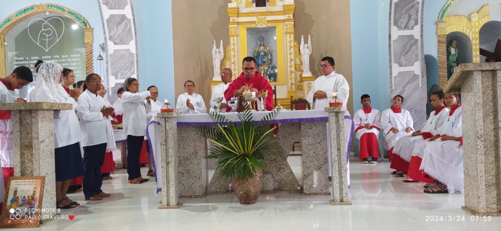 Igreja Católica Celebra Neste Domingo (24) a Bênção com Procissão dos Ramos