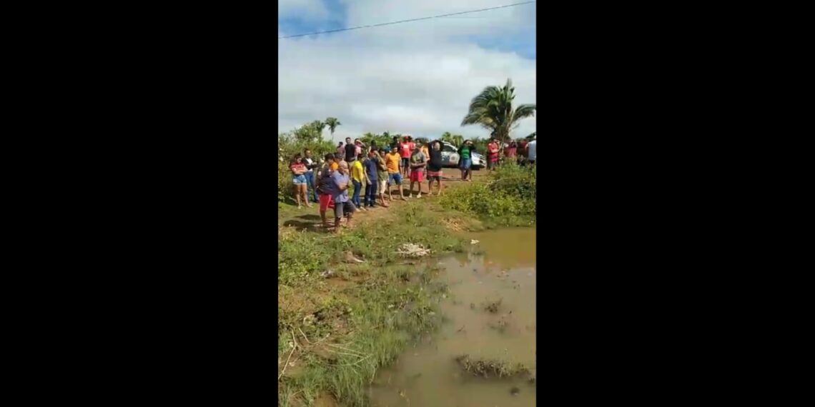 Corpo de um homem foi encontrado boiando em um bueiro na zona urbana da cidade de Lagoa Alegre