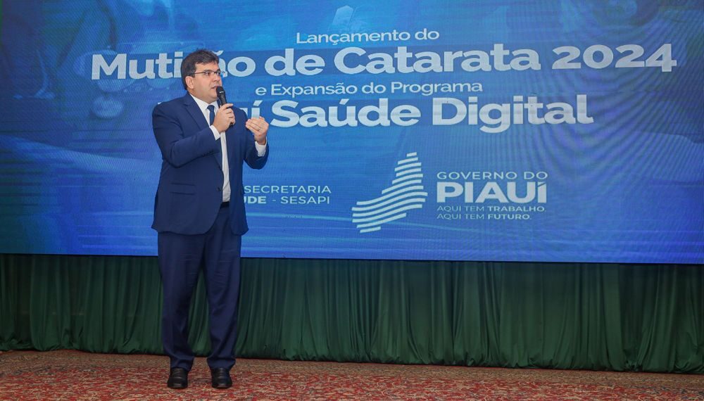 Governo lança Piauí Saúde Digital e anuncia mais de 28 mil cirurgias de catarata