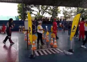 Maio amarelo Secretaria Municipal de Saúde realiza evento com ações de conscientização no trânsito