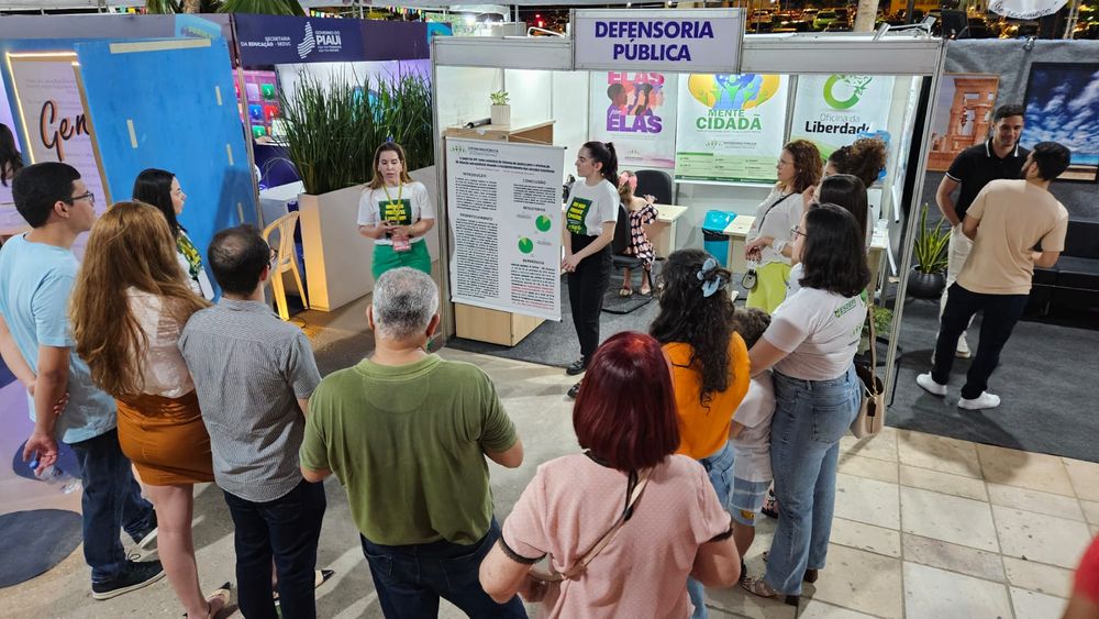 Espaço da Defensoria Pública é uma das atrações do Salipi,