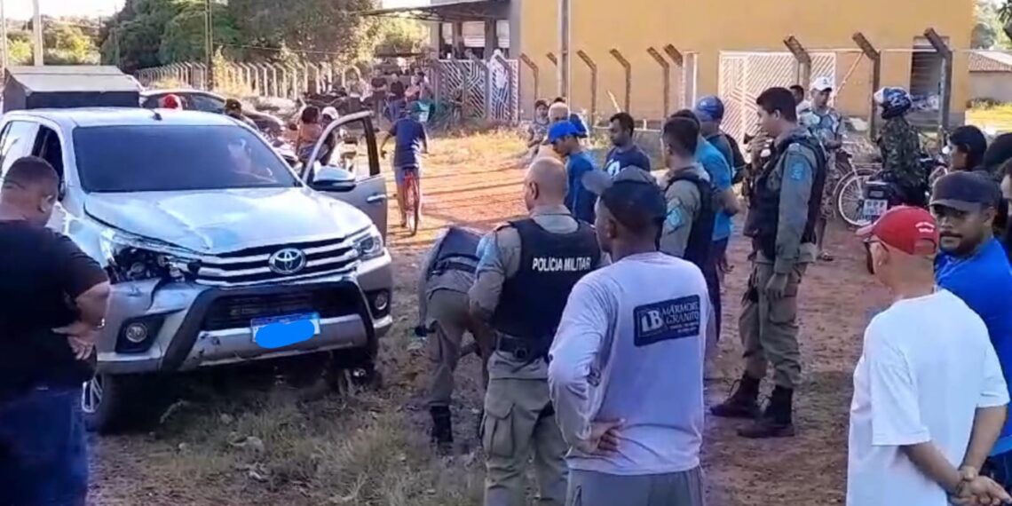 Mulher e criança ficam feridas em acidente na PI-113 em José de Freitas