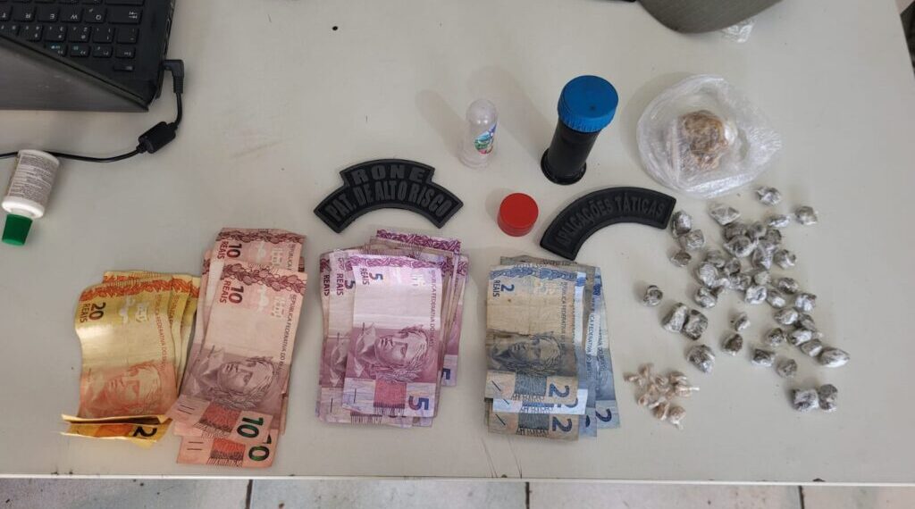 Polícia Militar realiza prisão e apreensão de drogas em José de Freitas
