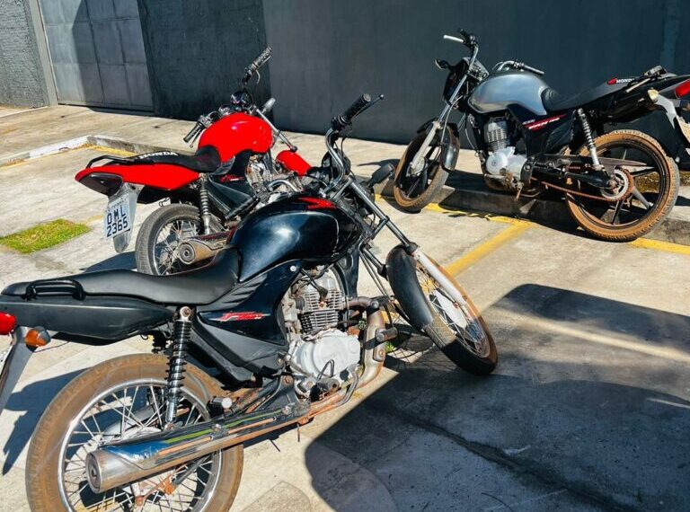 Motocicletas roubadas são recuperadas em operação Policial em Lagoa Alegre