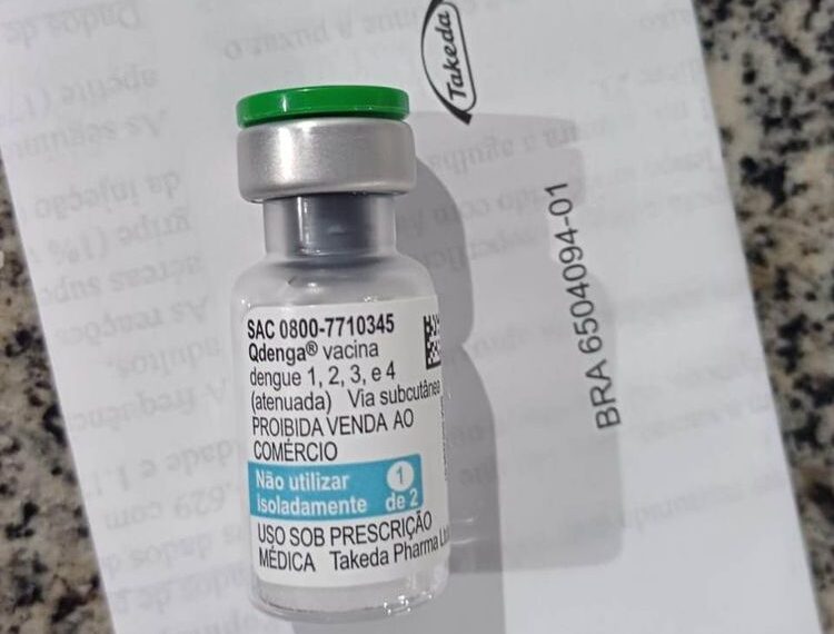 Ministério da Saúde envia vacinas contra a dengue para aplicação da 2ª dose no Piauí