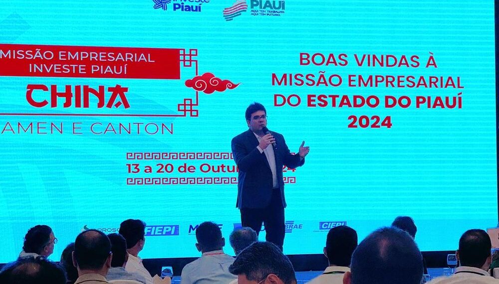 Rafael Fonteles destaca importância da abertura econômica em evento com empresários piauienses na China