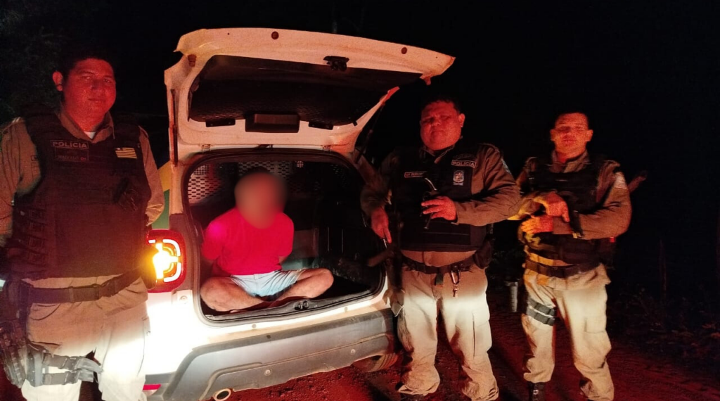 Homem é preso com arma de fogo durante festa na zona rural de José de Freitas