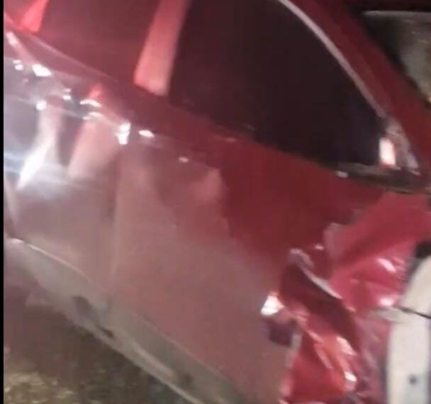 Acidente envolvendo animal deixar veículo destruído na PI-113 em José de Freitas