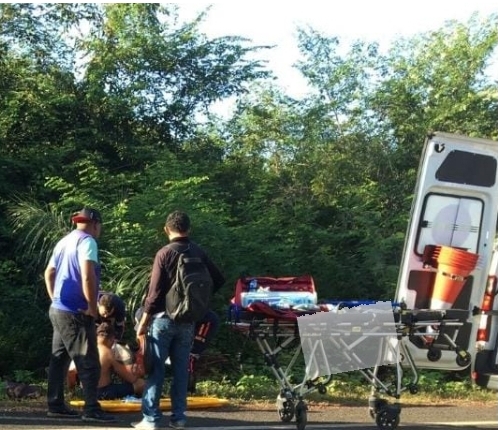 Motociclista colide com um caminhão na zona urbana de José de Freitas