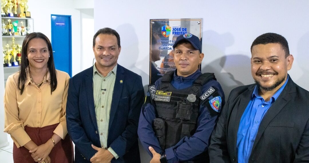 Prefeito Pedro Gomes inaugura sede reformada da Guarda Civil Municipal