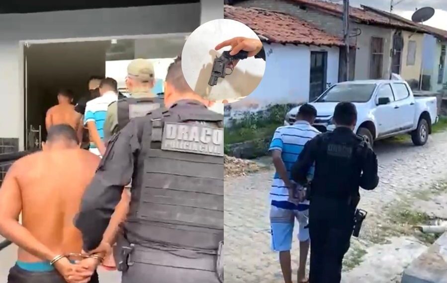 DRACO prende seis suspeitos de homicídio em operação do Pacto pela Ordem em Floriano