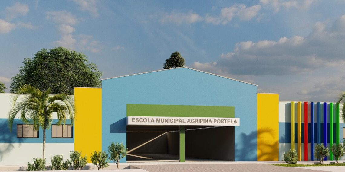 Prefeito Pedro Gomes anuncia reforma da Escola Agripina Portela e expansão do ensino integral