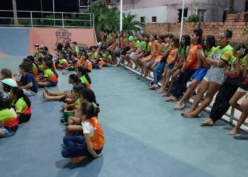 Atividades do projeto social patins-jf in line de José de Freitas