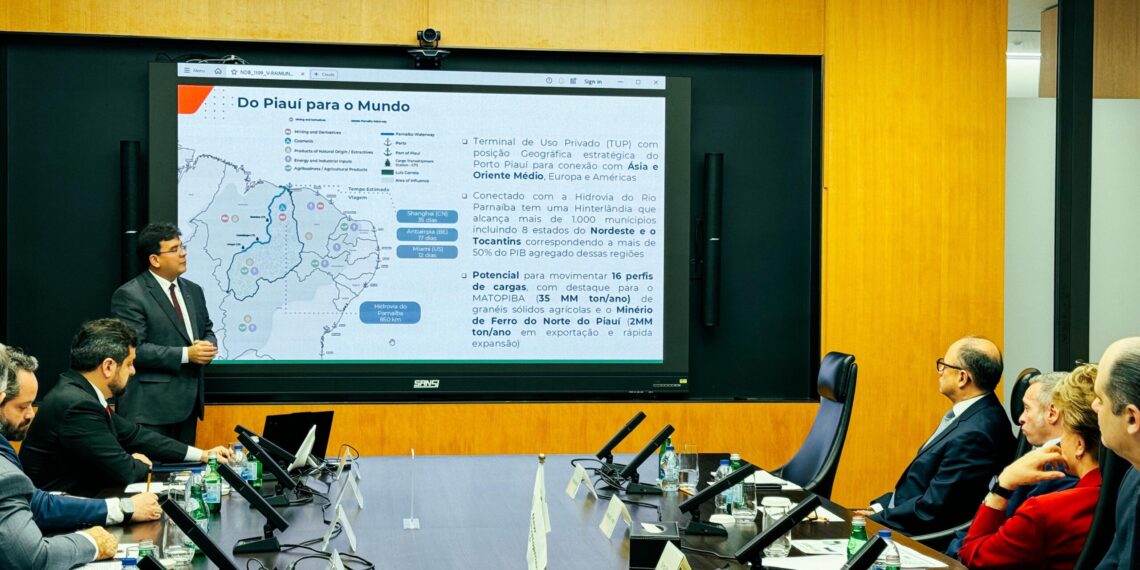 Na China, Rafael busca financiamento com banco do Brics para hidrovia do Parnaíba e Porto Piauí
