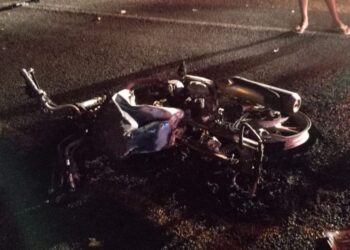 Colisão entre moto e caçamba deixa uma vítima fatal em José de Freitas
