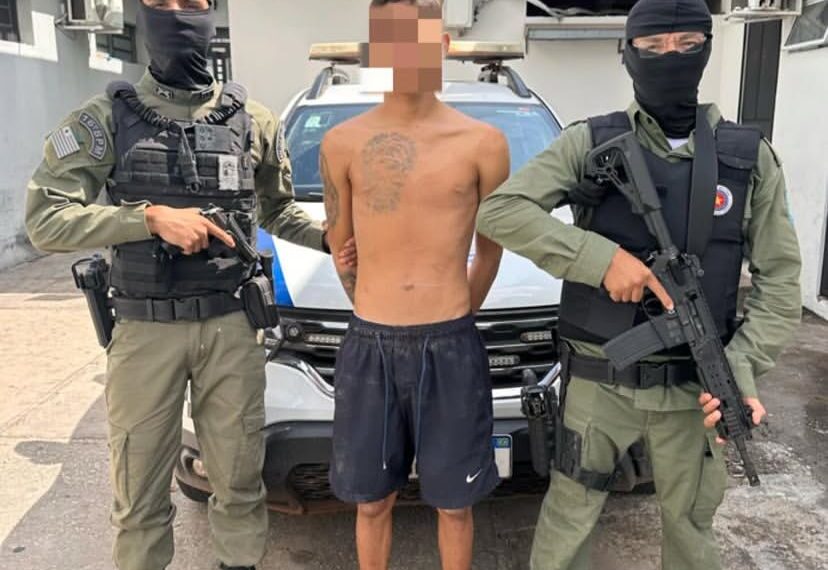 Jovem com mandado em aberto por vários crimes é preso em José de Freitas