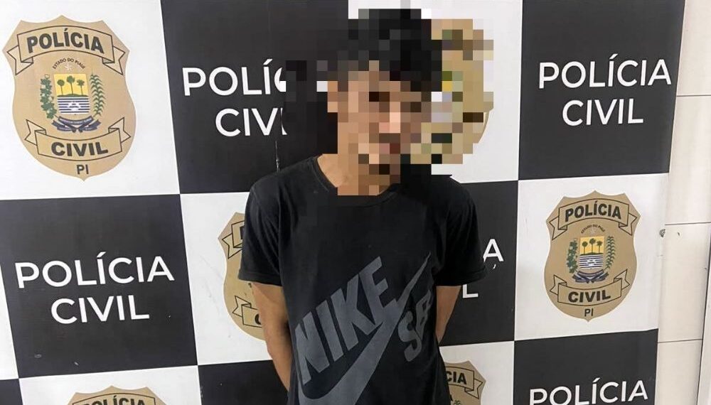 Foragido da Justiça tenta usar nome falso, mas é preso pela Polícia Civil em Teresina