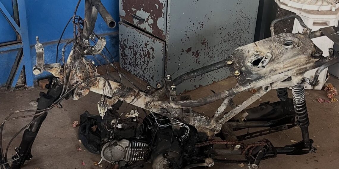 ROTAM apreende armas e identifica suspeitos de assaltos na zona rural de José de Freitas; moto 2026 foi incendiada