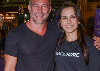 Malvino Salvador e Kyra Gracie desmentem crise de ciúmes