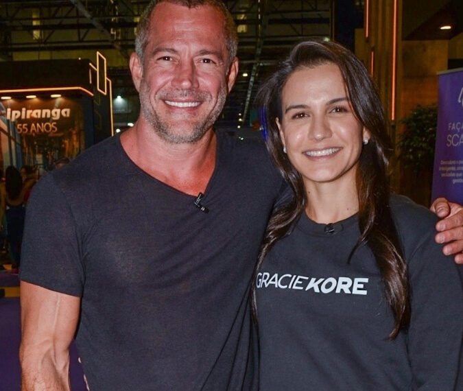 Malvino Salvador e Kyra Gracie desmentem crise de ciúmes